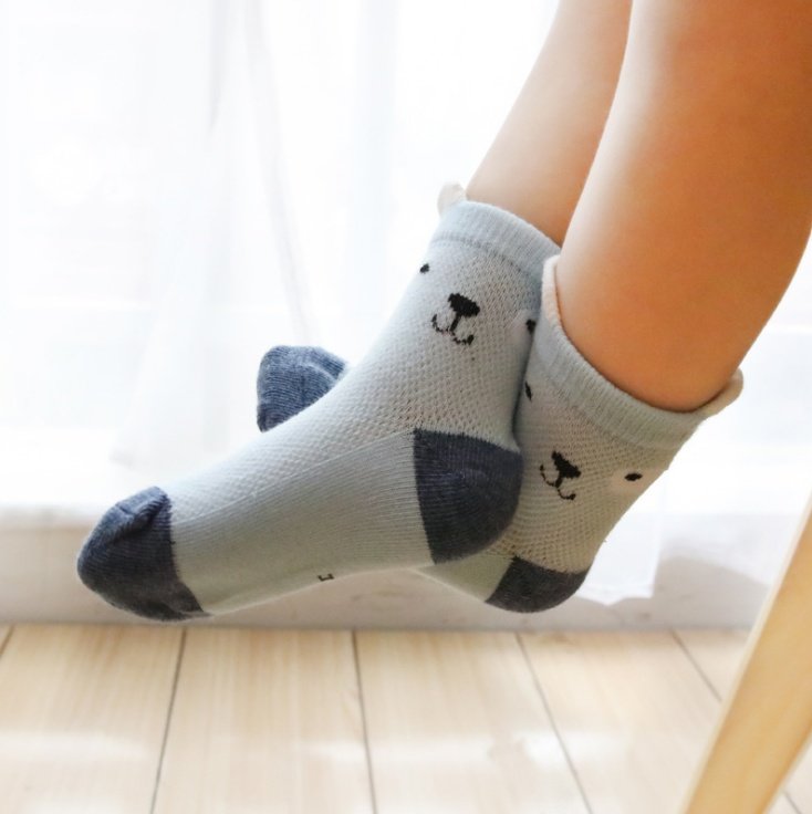 Kids Socks Pack of 5 – Breathable Cotton Socks for Boys and Girls - Image 2