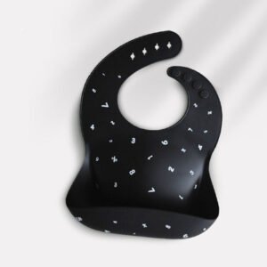 Silicone Baby Bib – Waterproof Feeding Bib with Food Pocket
